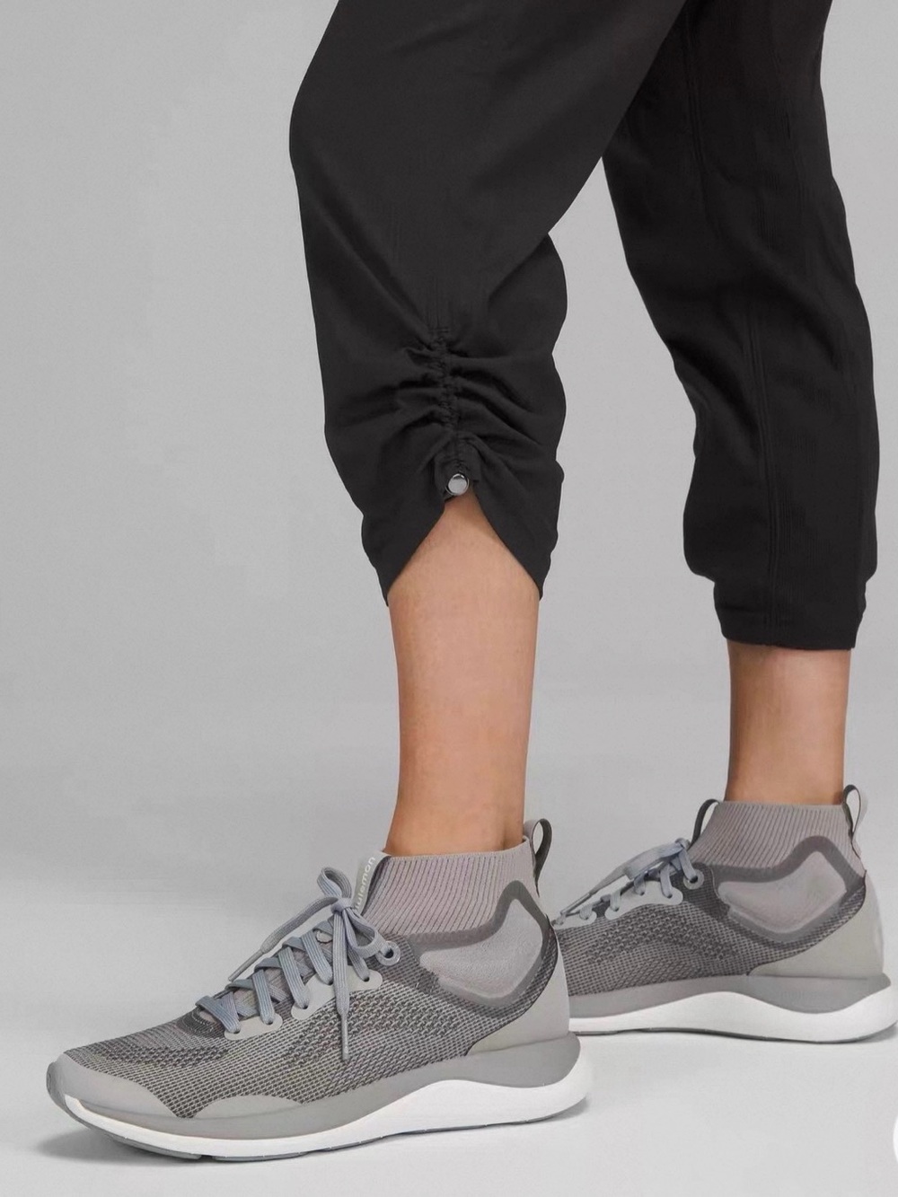 lululemon dance studio athletica Olive Cropped Drawstring pants,SZ M,NEW - Picture 4 of 11